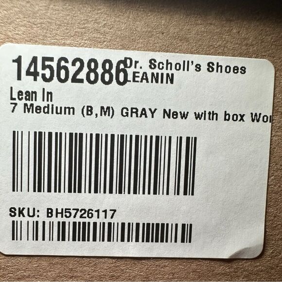 Dr. Scholl's size 7M Lean In suede Gray Ankle Boots with Elastic camo Panels - Picture 4 of 7